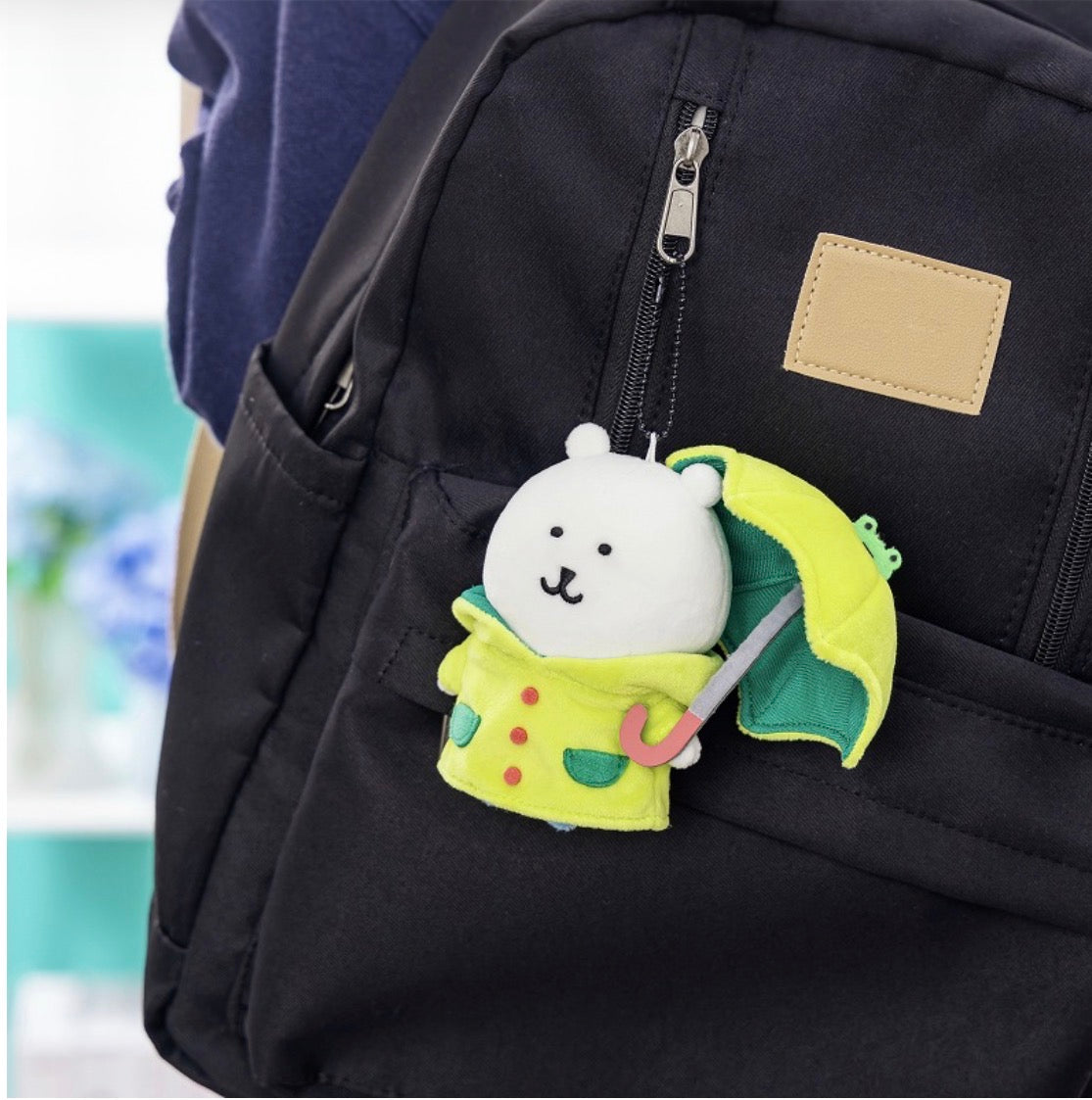 Nagano Chiikawa 自嘲熊吊飾 - 雨衣雨傘☔️ 熊