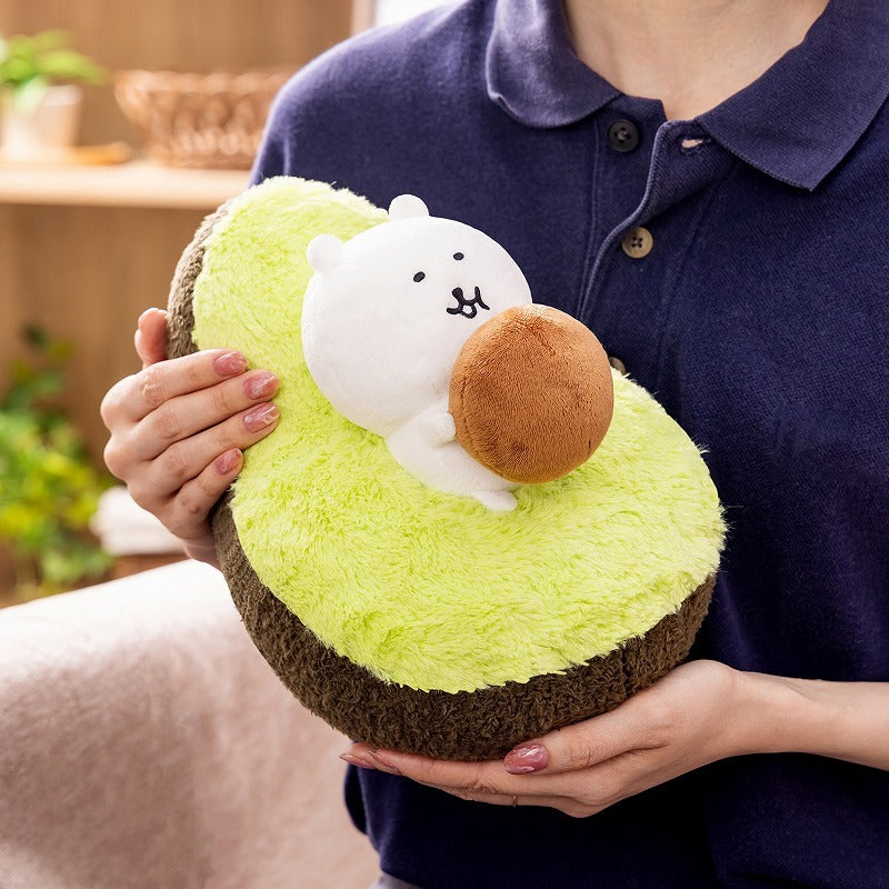 Nagano Chiikawa 自嘲熊吊飾 - 牛油果熊