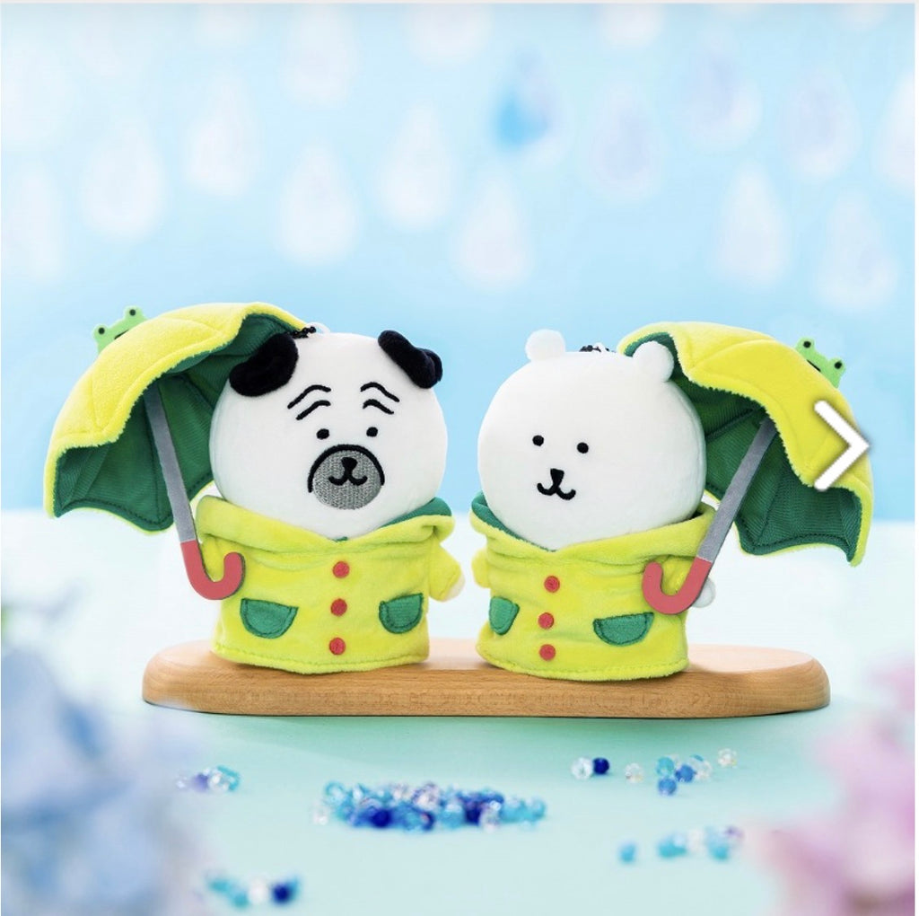 Nagano Chiikawa 自嘲熊吊飾 - 雨衣雨傘☔️ 熊