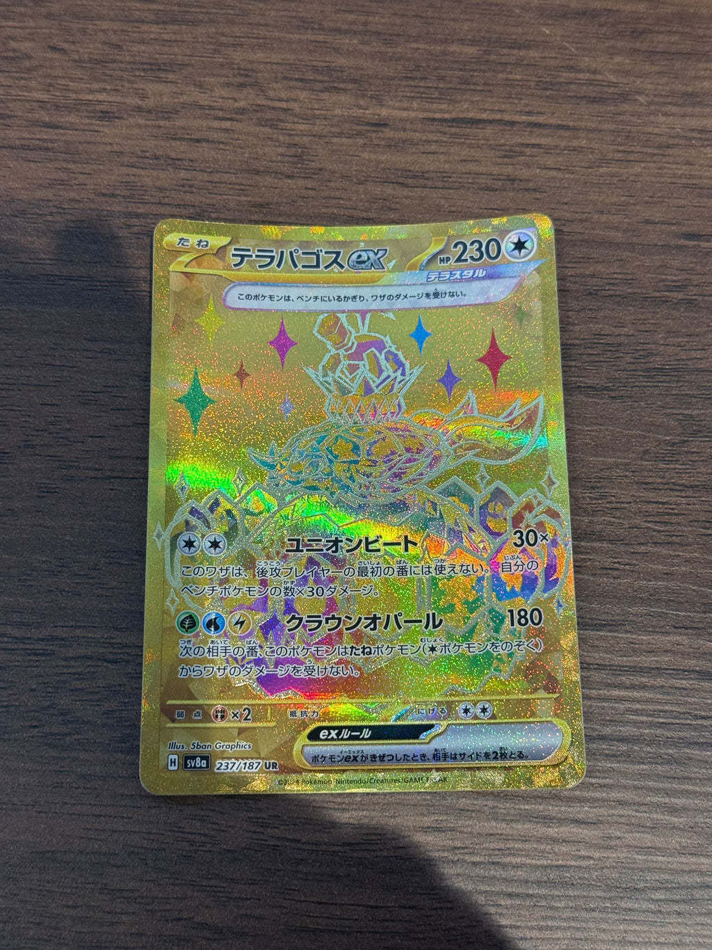 テラパゴスex [sv8a]237/187(UR)