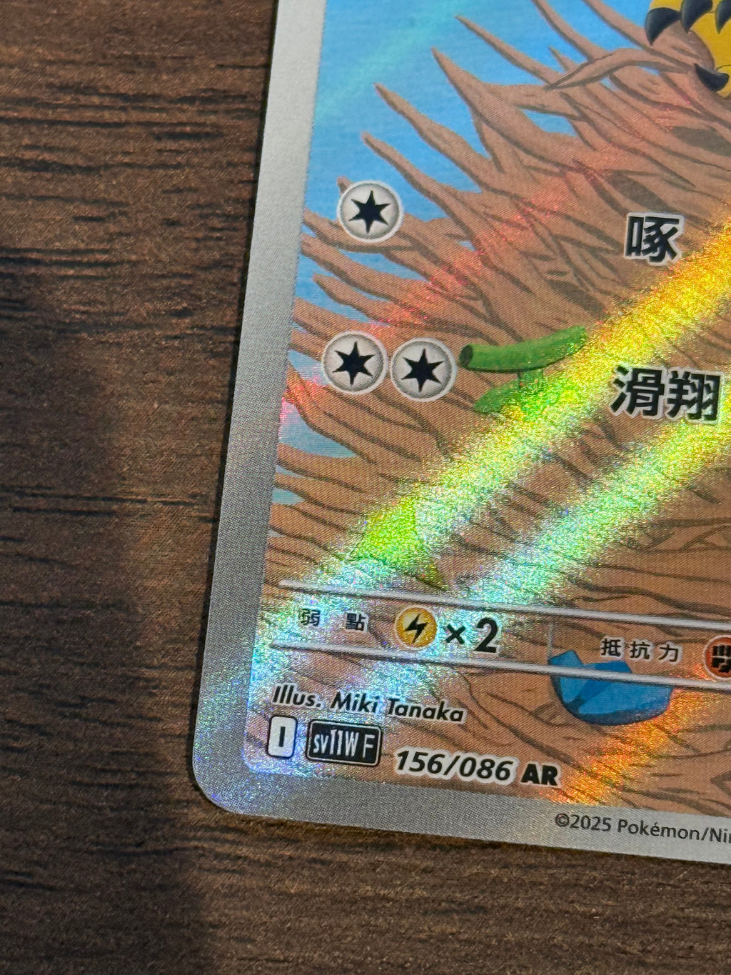 毛頭小鷹 SV11W 156/086 繁中 (AR)