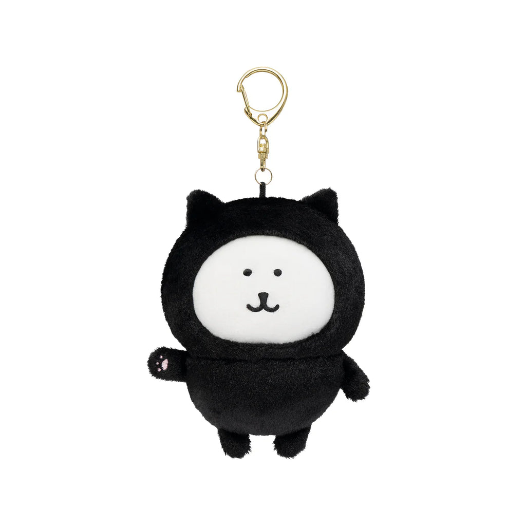 Nagano Chiikawa 自嘲熊吊飾 - 黑貓白熊