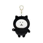 Nagano Chiikawa 自嘲熊吊飾 - 黑貓白熊