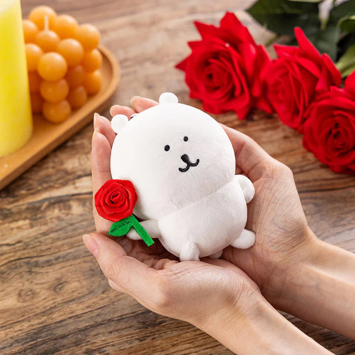 Nagano Chiikawa 自嘲熊吊飾 - 玫瑰熊